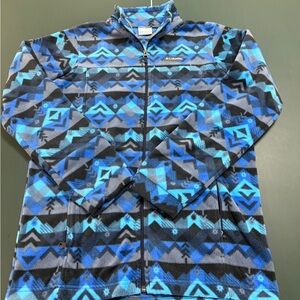 Boys Columbia Fleece Jacket Size XL Like New Condition